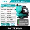 125W Home Faucet Bathroom Shower Automatic Self-Priming Booster Pump Low Noise Quiet Operation Automatic Pressure Water Pump