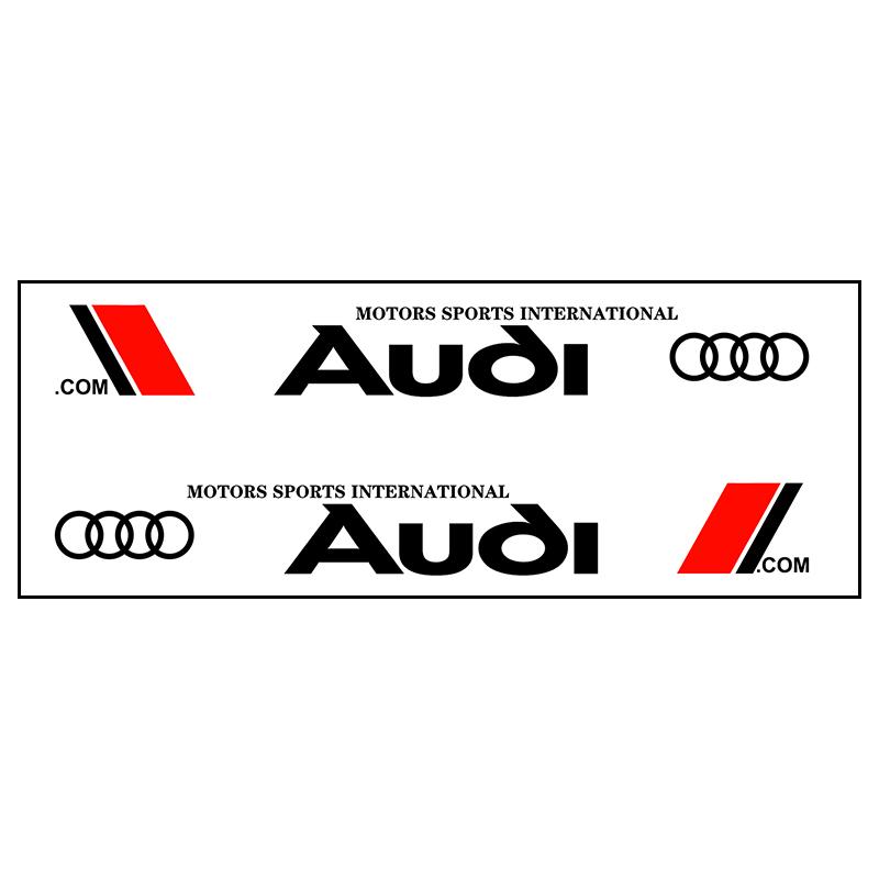 F2 Car Styling Door Side Sticker Waterproof PVC Body Window Decals Accessories For F2 A4 B6 B8 B7 A6 C5 C6 C7 A3 A5 Q3 Q5