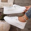 Fashion Women Sneakers Spring Summer Fashion Breathable Sneakers Women Round Toe Shallow Mouth Loafers Casual Comfort Flat Shoes Women
