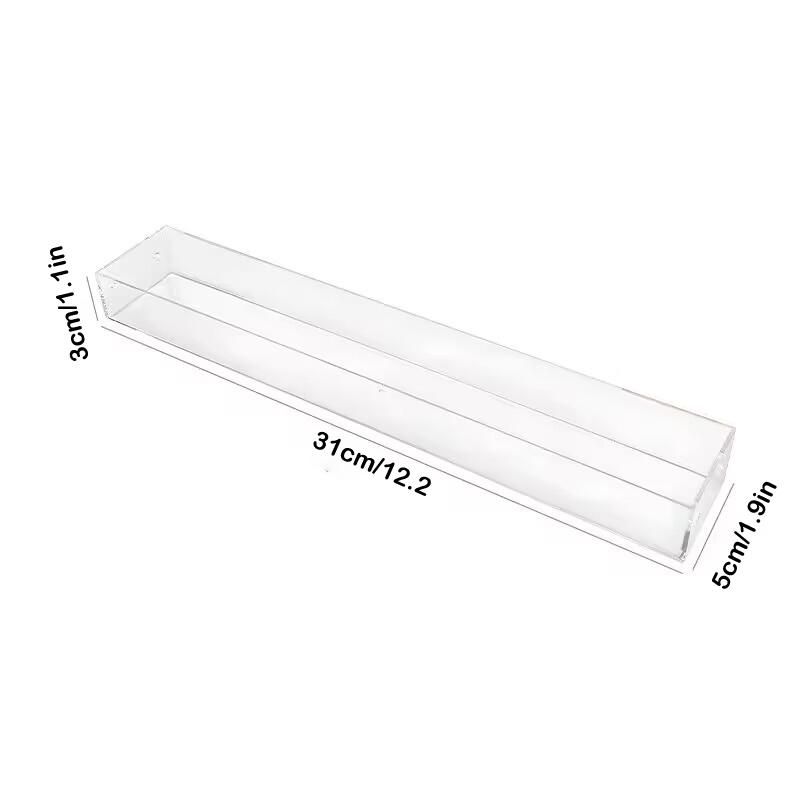 

Настенный ящик для хранения для витрины фигур, прозрачная акриловая слепая коробка, дисплей Ca