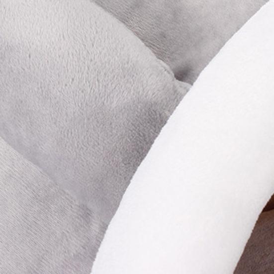 Pat peșteră pisică drăguță Cuib amuzant pentru pisici cu bilă suspendată Pat confortabil pentru calmarea pisicilor cu urechi Perna lavabilă detașabilă pentru pisici de interior, pisoi și animale de companie mici