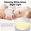 Machine à bruit blanc pour bébé avec veilleuse et minuteur, rechargeable par USB, 20 sons apaisants, lecteur de sons pour le sommeil de bébé