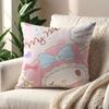 Cute Cartoon My Melody Cushion Cover For Pillow Printing Sofa Decoration Home Car Room Coffee Shop Office Nordic Simplicity