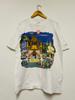 Vintage 80s Lucas Film Art Melanie Taylor Kent 1989 T-Shirt / Movie Film / Artwork / White / L