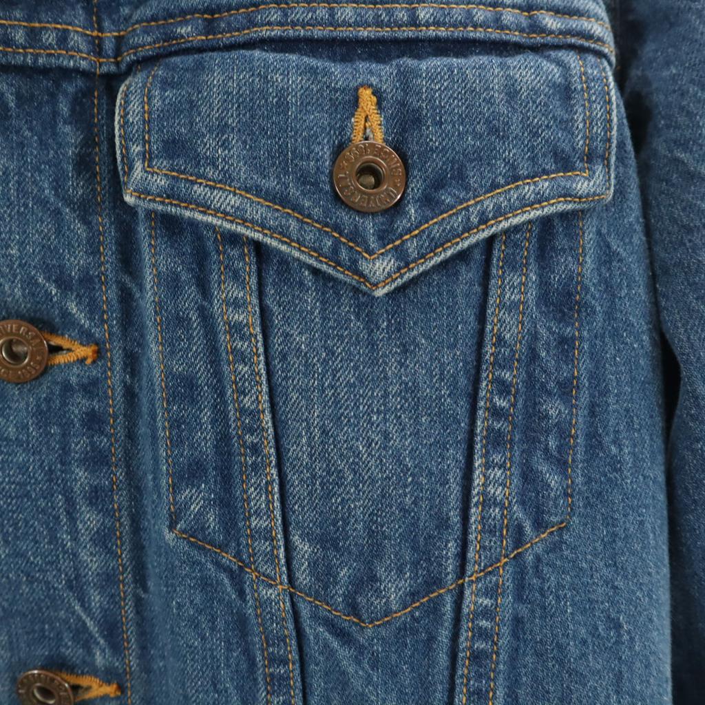 ROKU BEAUTY&YOUTH tillverkad i Japan Jeansjacka S jeans Dam Begagnad