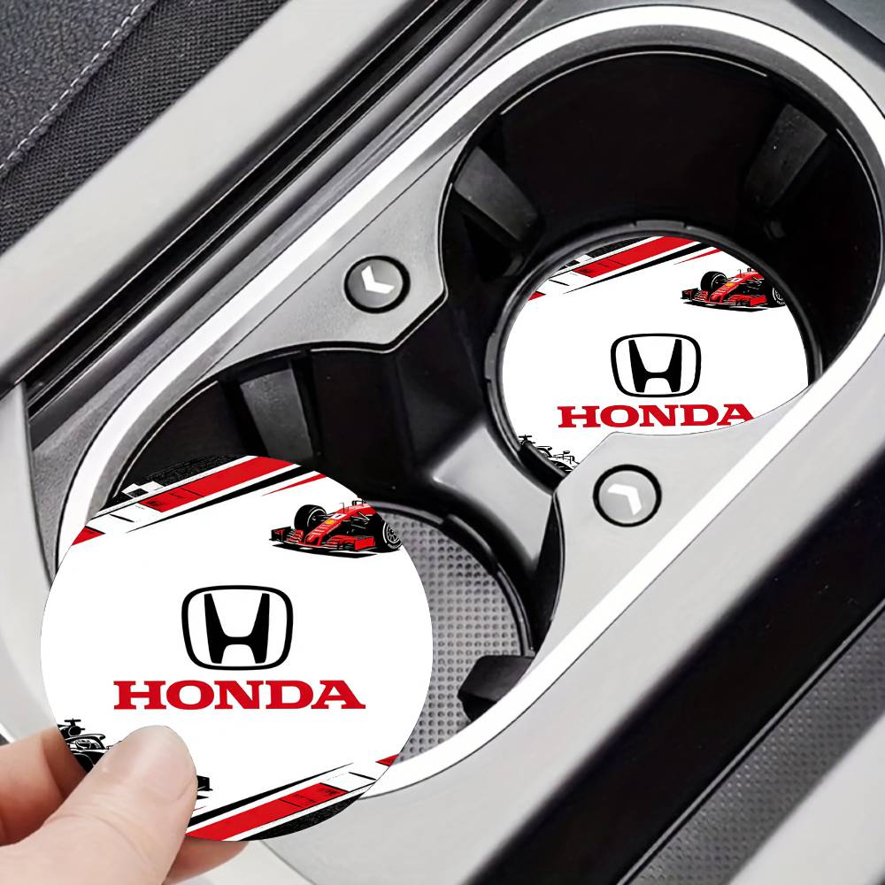 AAADC1 For Honda New Car Cup Holder Anti-Slip Silicone 7cm Insert Coaster Mat Universal Car Accessories Black Fit Most Cars