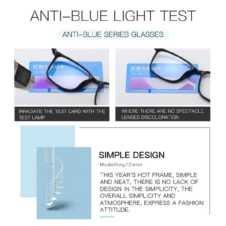 Antiblue Light Glasses Office Goggles Unisex Anti Radiation Video Gaming Eyewear