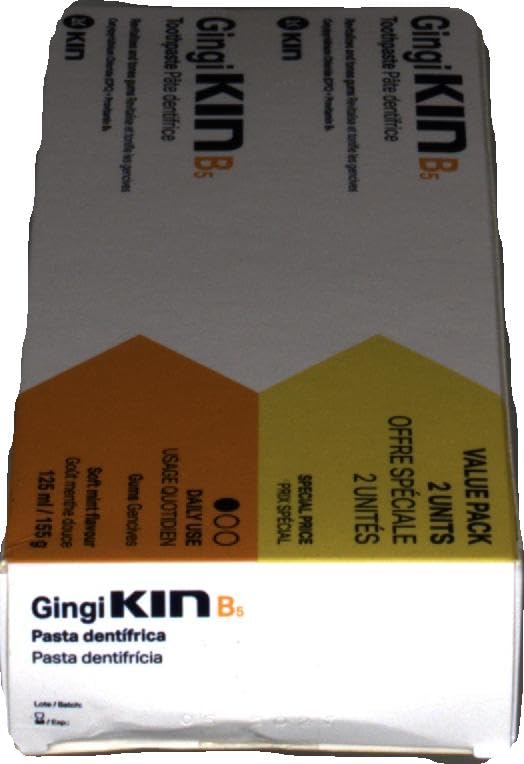 GINGIKIN B5 Toothpaste Pack 2 X 125 Ml