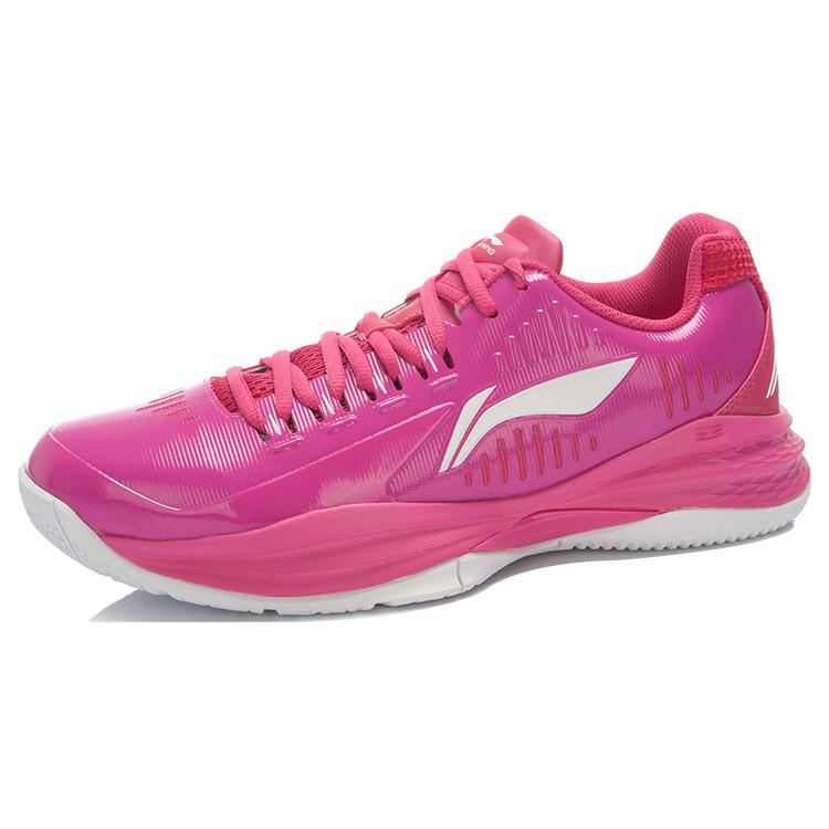 Li Ning Basketball Shoes Unisex Low top Pink/White ABPJ039-4