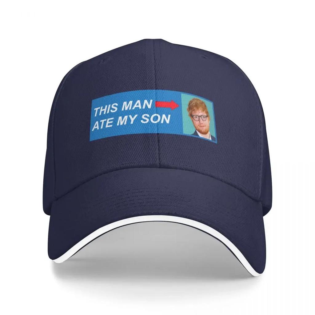 Dieser Mann hat meinen Sohn gegessen Baseballkappe Mode Strand Trucker Cap Baseball Für Männer Damen