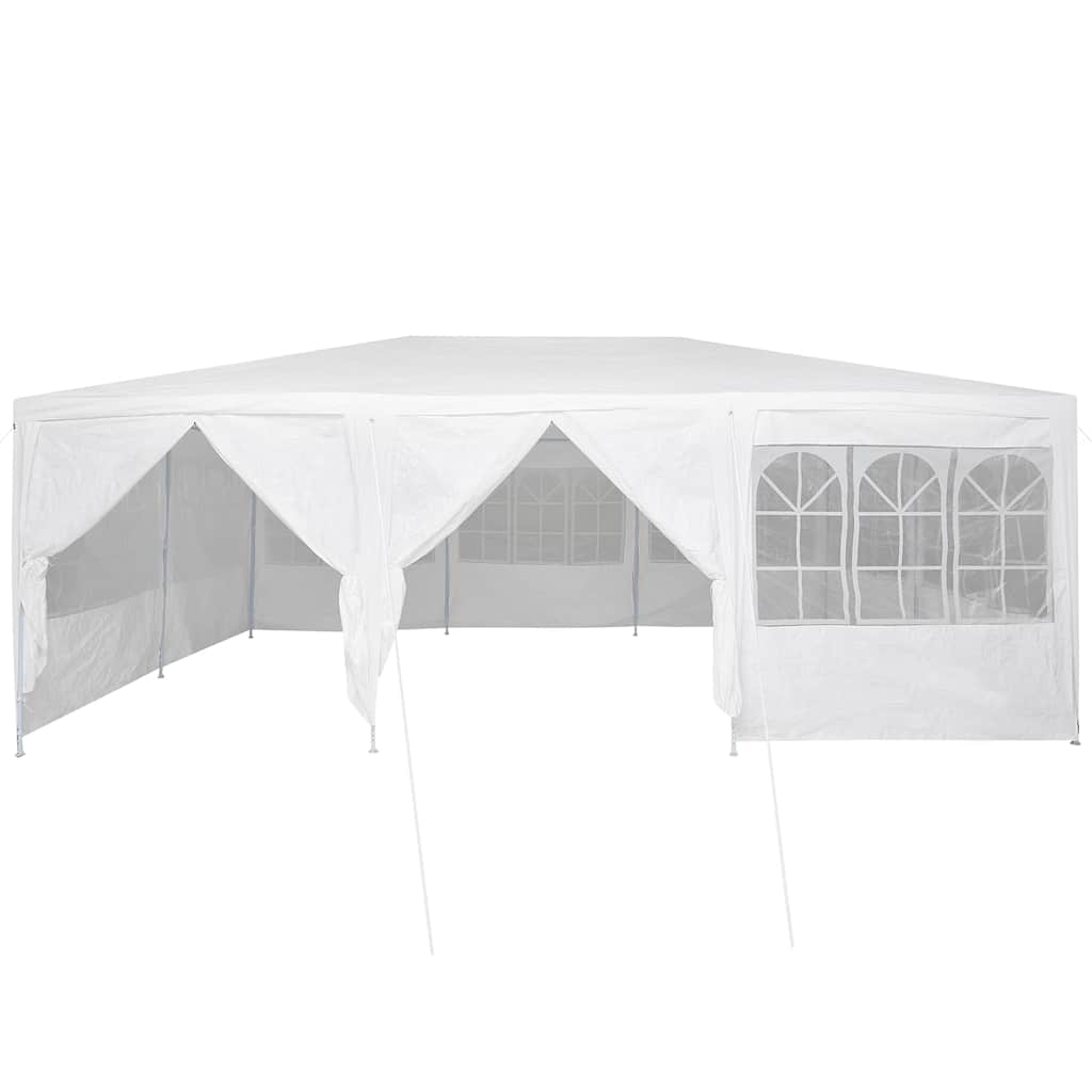 Party Tent White 600 X 400 X 266 Cm Polyethylene