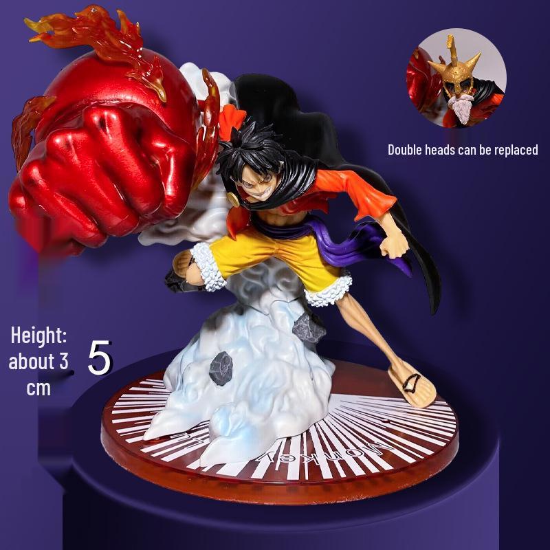 

Ван Пис Луффи Третья передача Онигасима Большой Кулак Аниме Фигурка