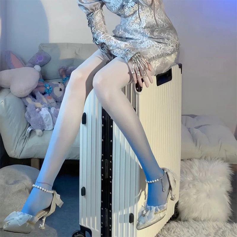 

1/2/3Pcswomen S Ombre Mesh Tights, High Waisted Slimming Pantyhose, Elastic Slim Stockings For Fashion And Daily Wear one size(1pc)