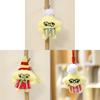 Plush Star Shape Keychain With Embroidered Details For Girls And Backpack Decor