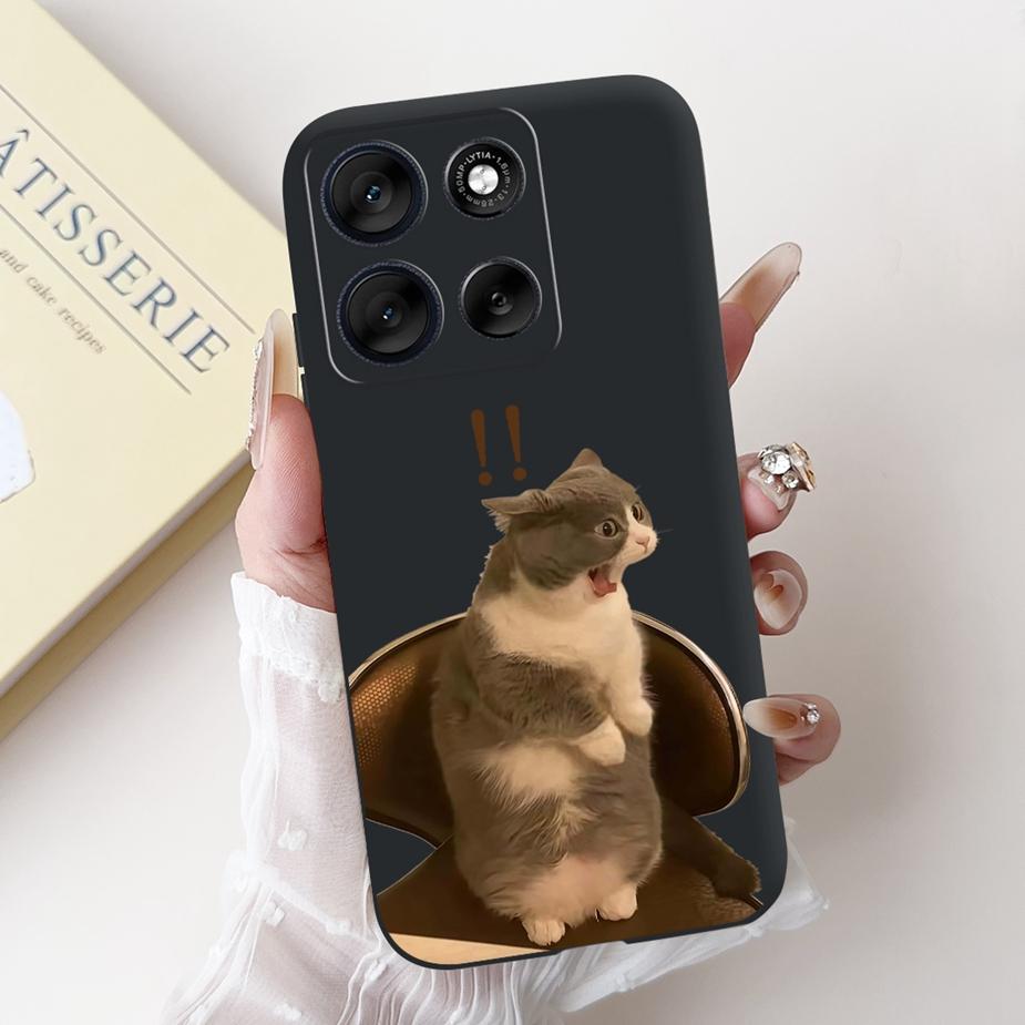 For Motorola Moto G56 Case MotoG86 Luxury Fashion Candy Painted Cover Silicone Case For Motorola Moto G86 G 56 MotoG56 Soft Bags