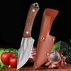 1pc Stainless Steel Kitchen Peeling Knives Meat Cleaver Sushi Knife Fruit Cutter Outdoor Boning Knife Tool