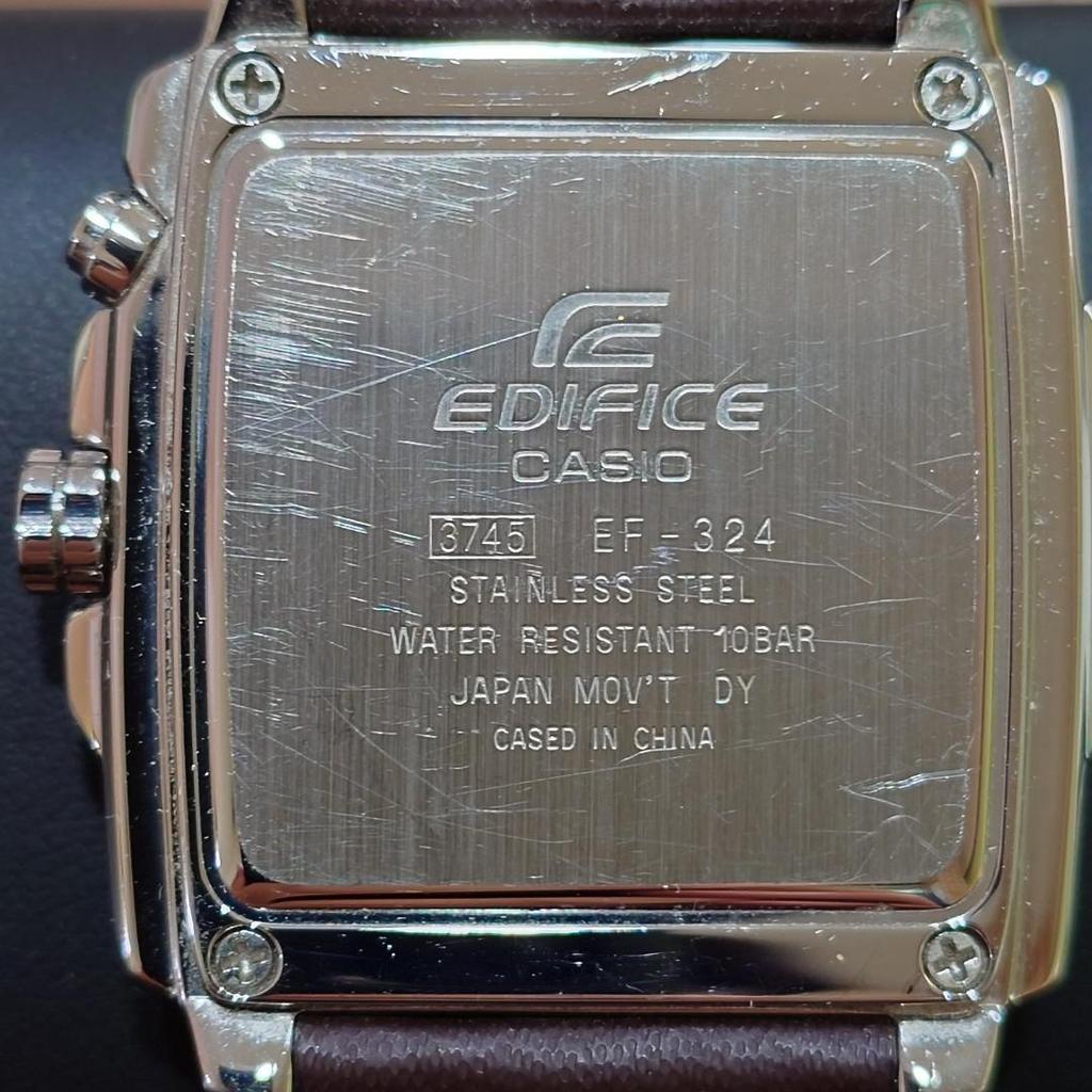 Used Casio Edifice quartz watch