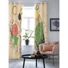 Lovely Parrot Exquisite Style Luxury Window Curtain for Living Room Bedroom Home Decor Kitchen for Window Drapes