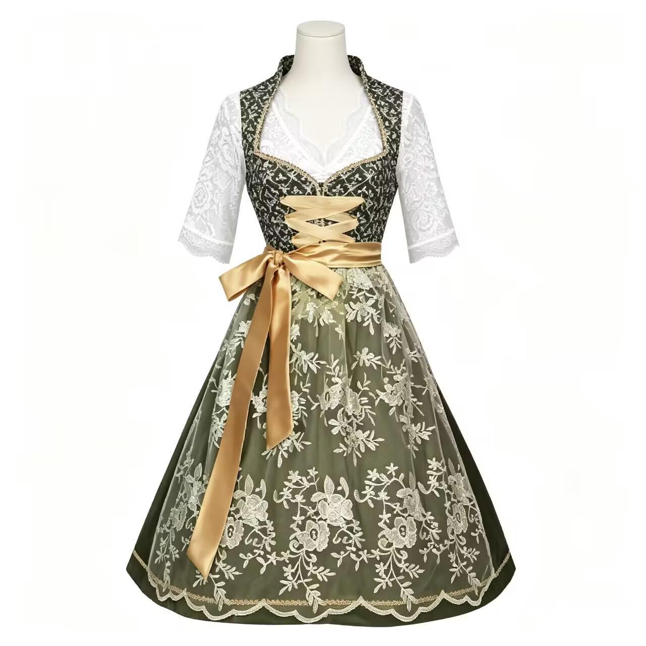 Bavarian Women`s Oktoberfest Costume: Halloween Suspender