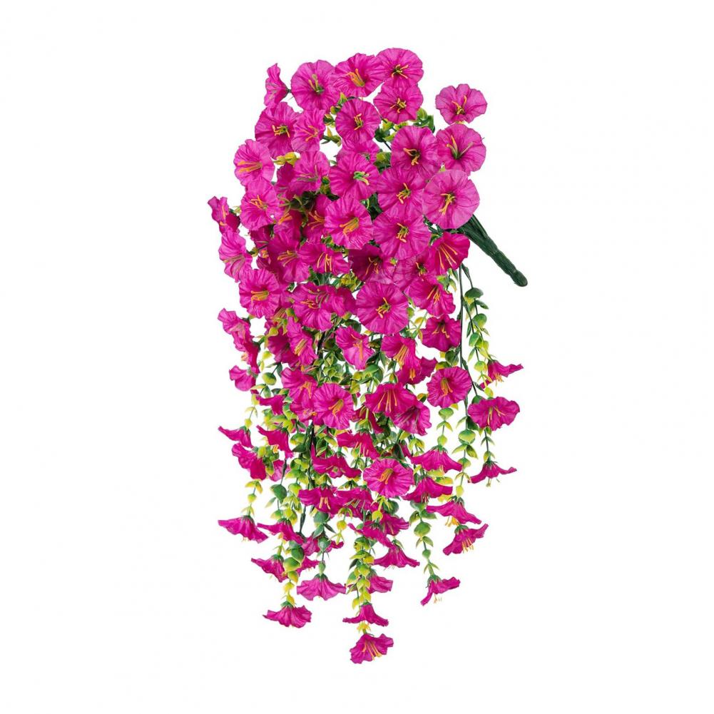 Realistic Hanging Plant Decor Outdoor Artificial Floral Arrangements Uv Resistant Artificial Hanging for Outdoor for Patio