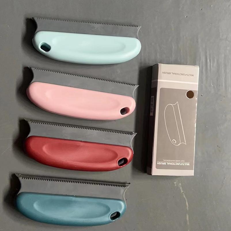 Tierhaarentfernerbürste für Katzen & Hunde Fusselhaarentfernerbürste Schabt sanft Sofawolle und reinigt Fell für ein ordentliches Zuhause