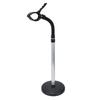 Hair Dryer Stand 360 Degree Rotation Gooseneck Adjustable Height Flexible Neck Heavy Duty Base Hands Free Blow Dryer