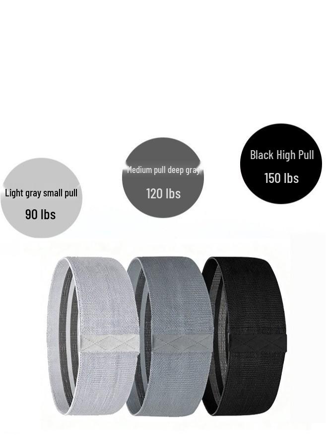 Honglan 3-Speed Resistance Band for Hip & Leg Shaping and Butt Sculpting
