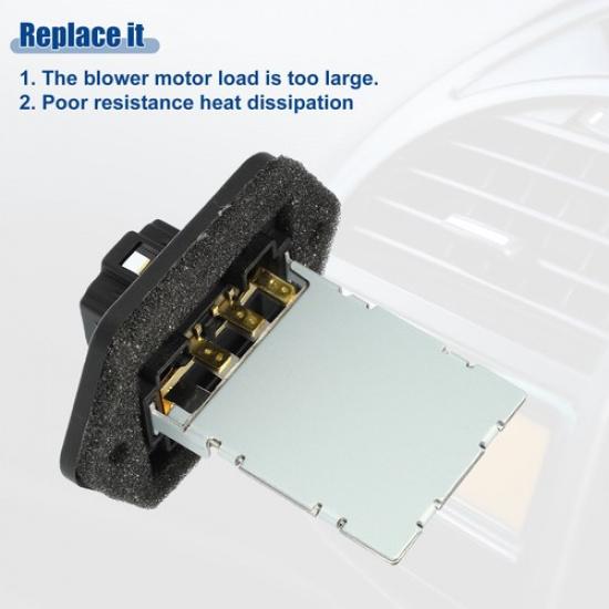 Car HVAC Blower Motor Resistor Heater Replacement For Kia Sportage 2007-2010