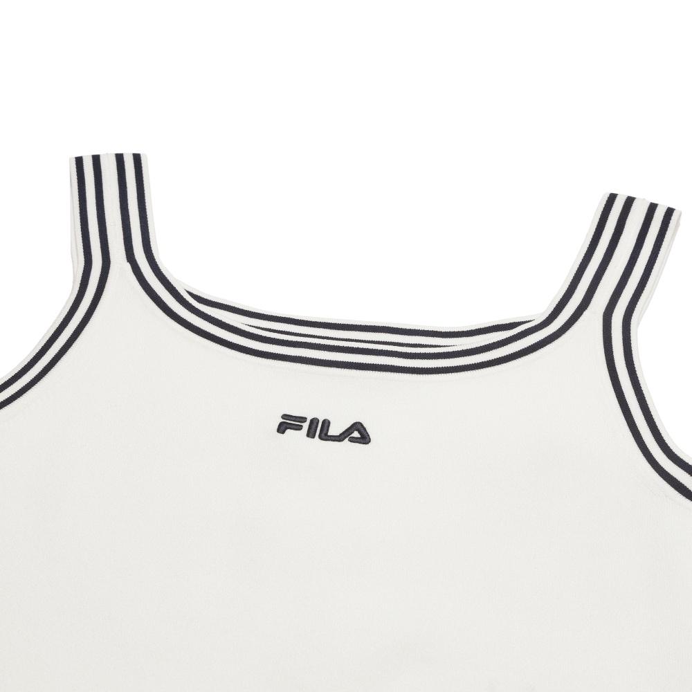New FILA Tank Tops Women's Cloud White WT F11W539101F-WT