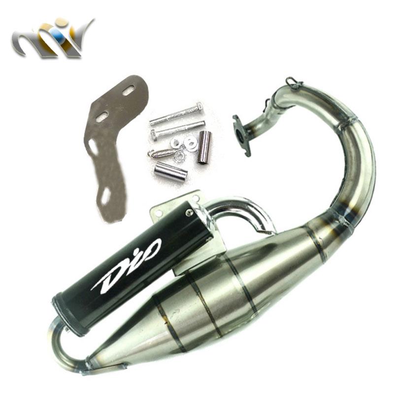 Auspuffanlage Schalldämpferrohr Für Honda DIO 50 DIO50 AF17 AF18 AF24 AF27 AF28 AF30 Motorrad Motorrad 50-80cc