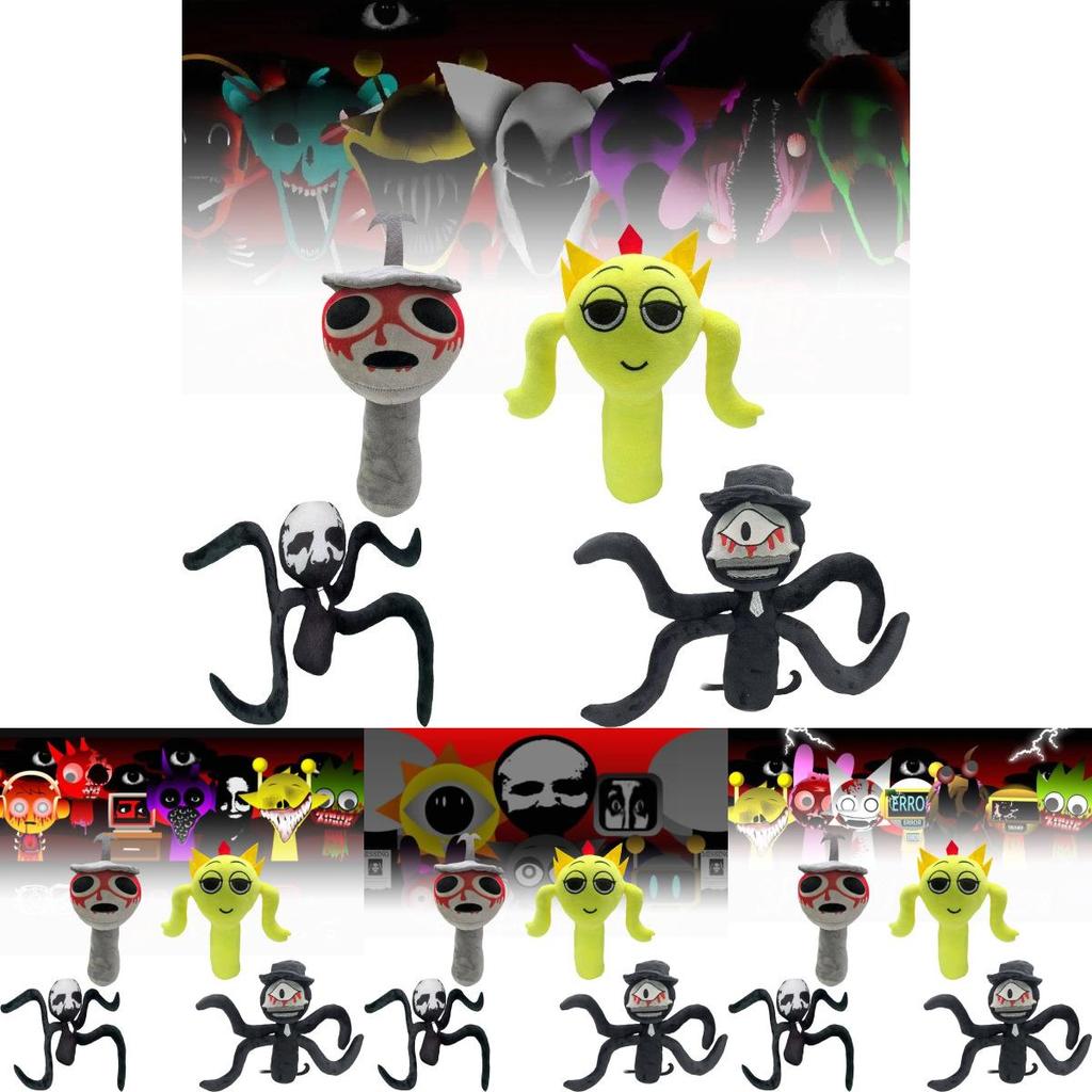 Delightful Sprunki Plush Doll Soft Toy For Kids Adorable Collectible For Incredibox Fans