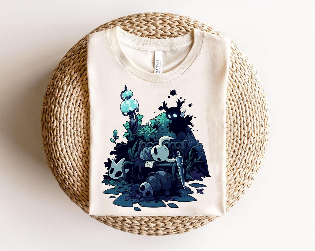 Hip Hop Street Style Washed T-shirt Suitable for Both Men and Women Y2K Dark Style Pattern Short Sleeved Versatile Street Wear