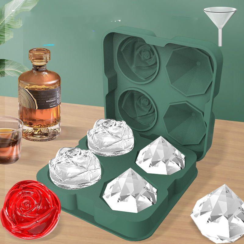 

Холодильник из ледяных блоков Rose Diamond для дома