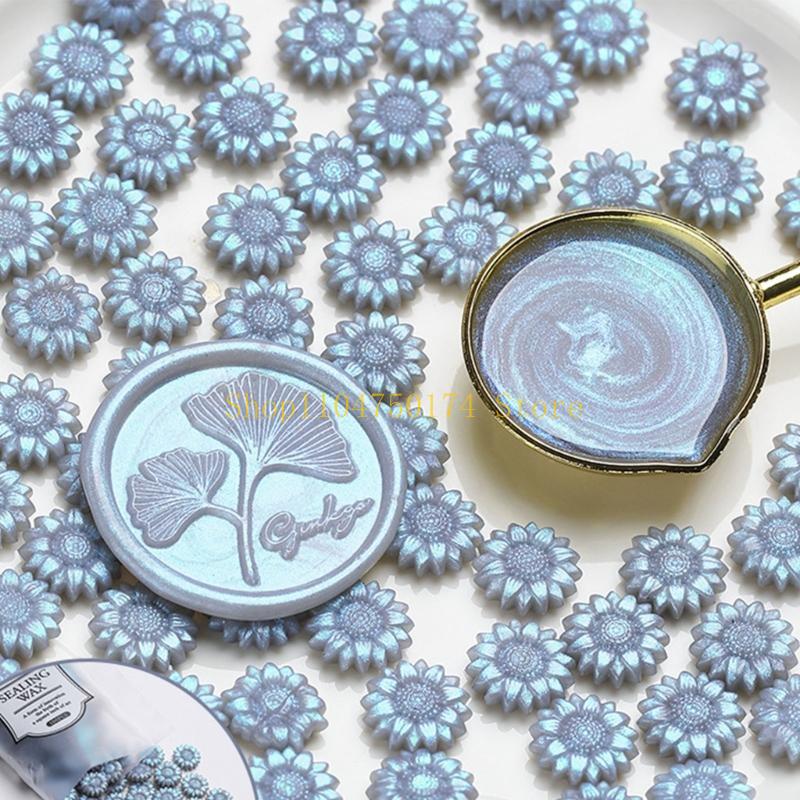 Flower Wax Seal Beads for Gift Wrapping Envelope DIY Art Craft top sale