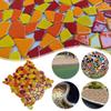 30x30cm Farbe Keramik Kies Mosaik Fliesen Rutschfest für Thermalbad Fisch Toilette Wand Boden Dekor Fliesenbogen DIY Installation
