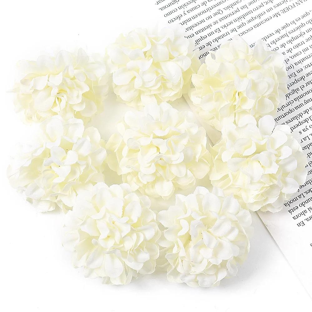 

10/20/50Pcs Silk Artificial Flowers Heads Wedding Decoration For Home Room Decor Fake Flower Wall Cake Decor Craft Accessory 10pcs