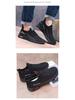 Men's Breathable Fly-knit Flat Shoes - Non-slip, Casual Sneakers for Spring & Autumn, Ideal for Middle-aged & Elderly