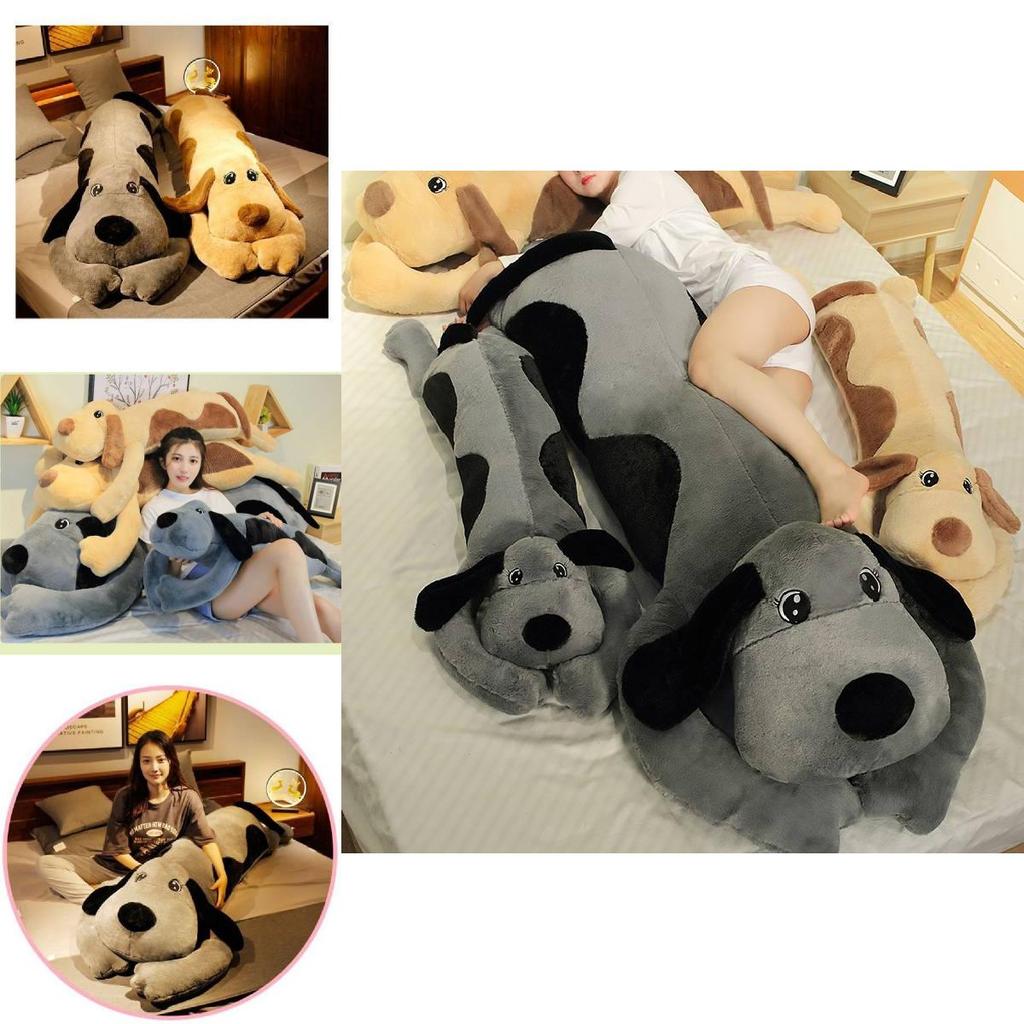 Entzückendes Plüsch-Hundekissen für Mädchen mit abnehmbarem Bezug Perfekt zum Schlafen Kuscheln