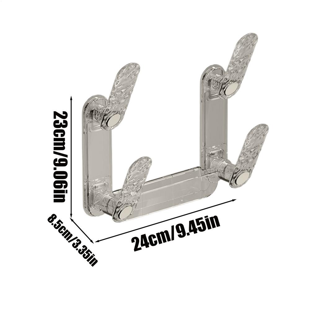 Настенный держатель для крышек кастрюль Двухъярусная стойка для крышек сковородок Домашний подвесной держатель для крышек кастрюль Для кухни Дома Шкафа Квартиры Столовой Ресторана