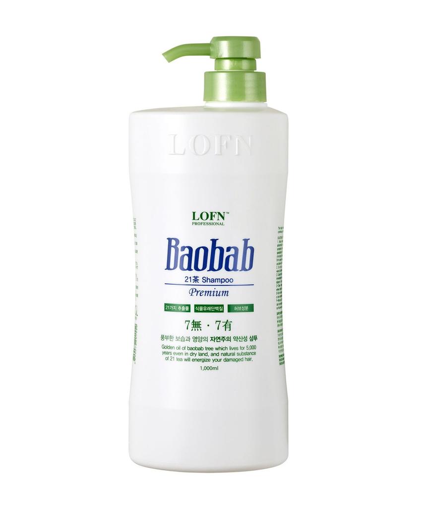 Baobab 21st (For Dry/Normal Scalp) Premium Mildly Acidic Shampoo 1000ml