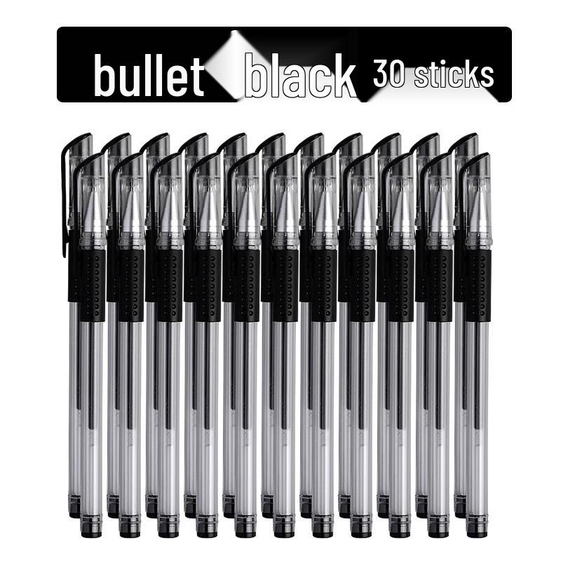 Black 0.5mm Bullet Tip Pen for Students and Office Use