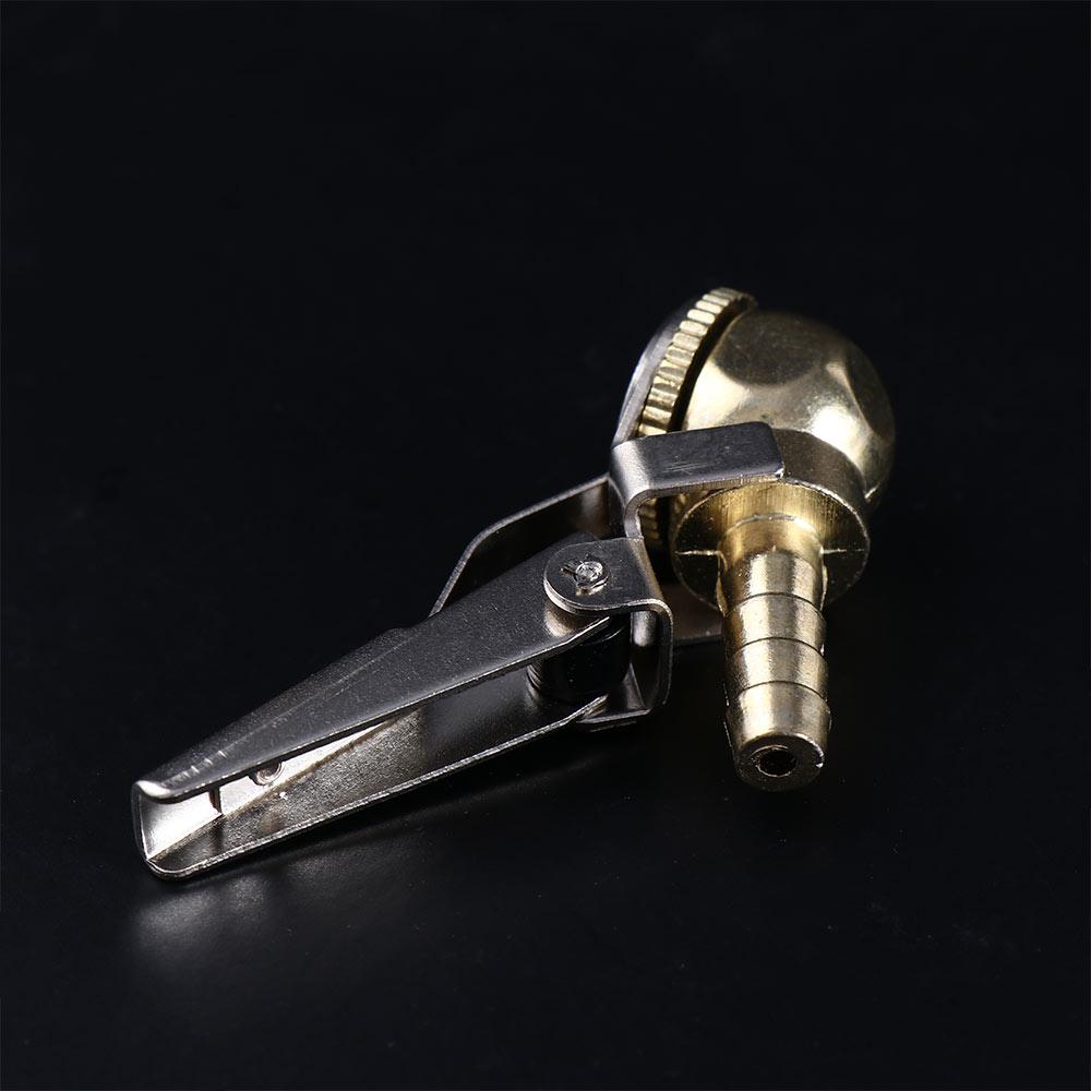 Plug Auto Parts Tire Valve Air Chuck Inflatable Quick Clip Barb Clip-On Tire Nozzle Inflator Valve