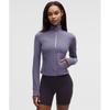 Define Cropped Jacket  Nulu Grape Mist Mirror Silver Mirror Silver