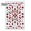 Waterproof Gem Makeup Decals Halloween Scar Face Stickers, Rhinestone Wound Body Art Glow In The Dark Party Gems Decals, Self Adhesive Temporary