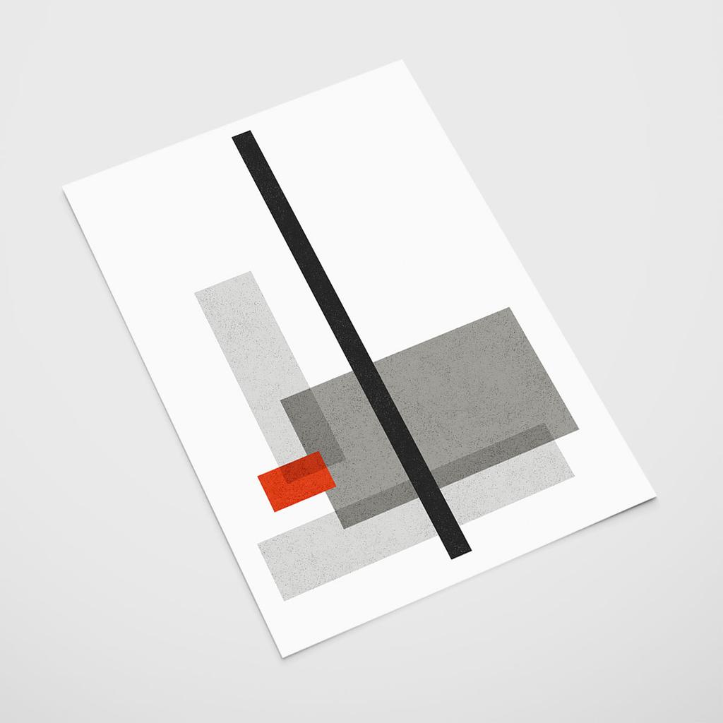 Poster Bauhaus Geometry
