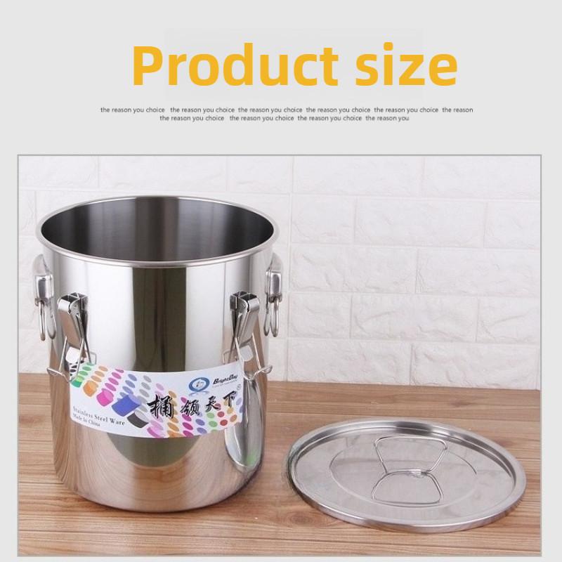 Stainless Steel Sealed Can Multi Functional Brewing And Distillation Equipment Large Capacity Household Food Storage Barrel