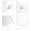 Multi-Functional Sink Anti-Splash Board with Double Suction Cup Dish Washing Countertop Spill Protector for Food Prep