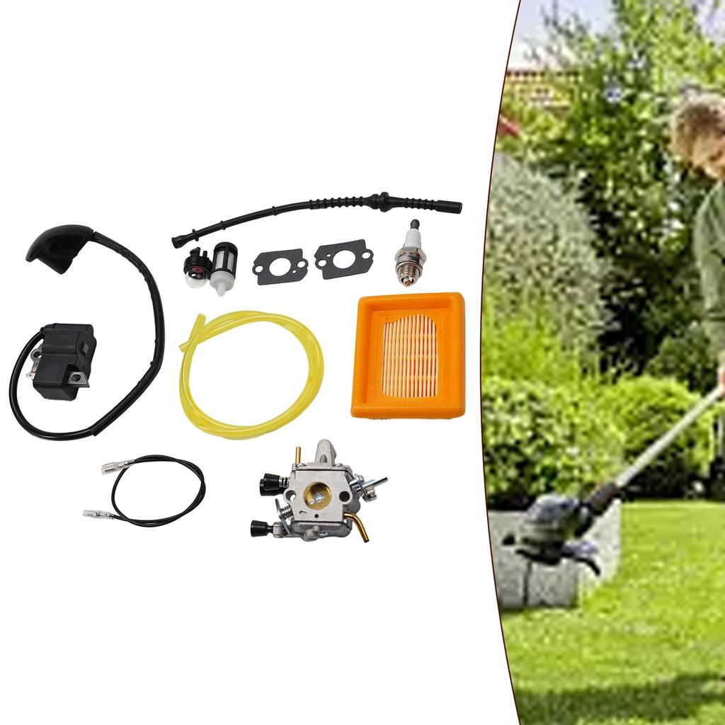 Carburetor Kit For Stihl FS120 FS200 FS250 FS250R FS300 FS350 Trimmer Brushcutter 4134 120 0653,4134 400 1301,4134 141 0300