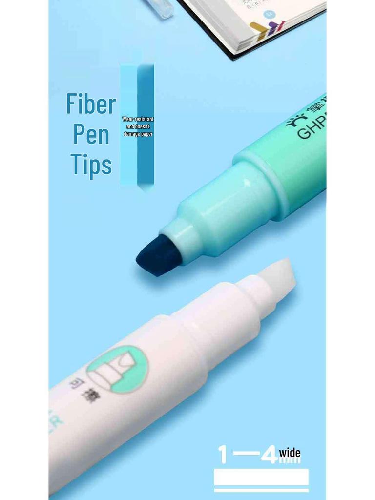 Dual-Ended Erasable Multicolor Highlighter for Students