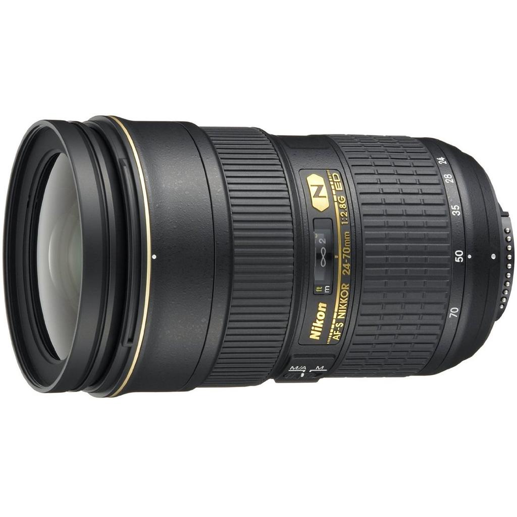 Nikon NIKKOR ED standard zoom lens AF-S 24-70mm f/2.8G (full-frame compatible)